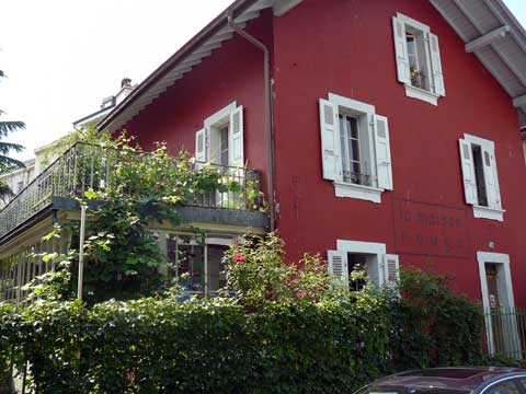 Restaurant La Maison Rouge, Carouge