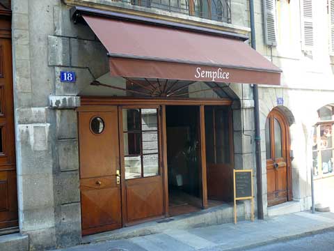 Restaurant Semplice, Genève