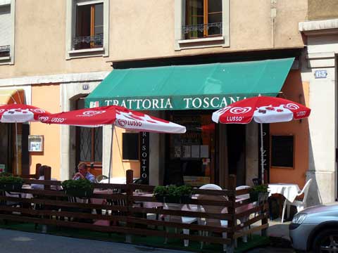 Restaurant Trattoria Toscana, Genève