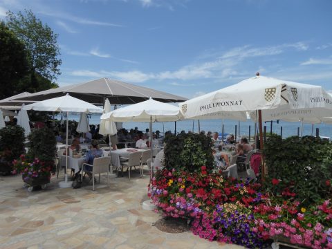 Restaurant Les Cygnes Chez Jules, Margencel, Port de Sechex