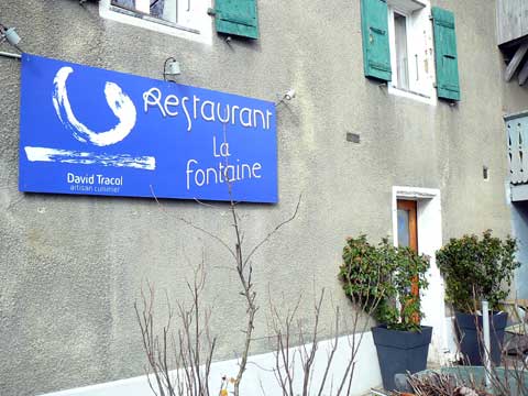 Restaurant la Fontaine, Pregny